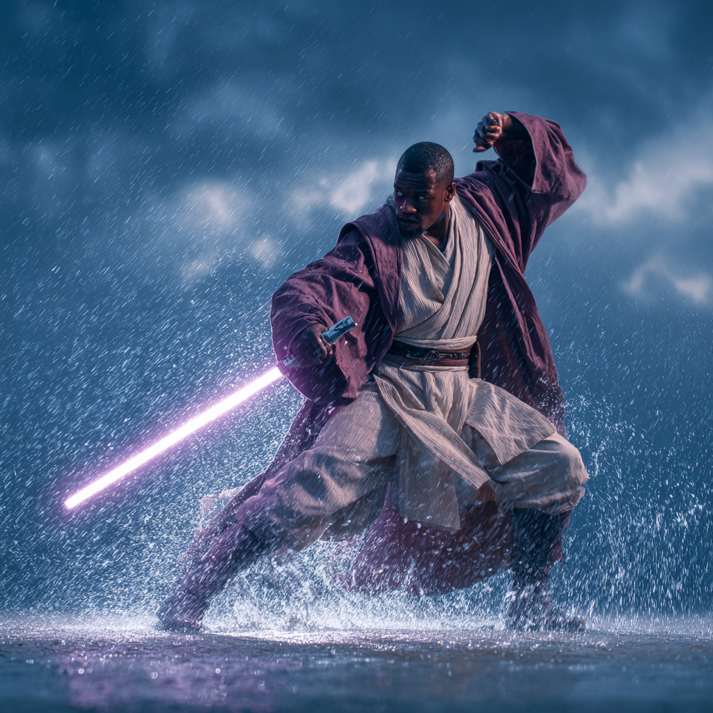 Mace Windus Kastanienbraun Lichtschwert: Das mächtige Symbol für Stärke