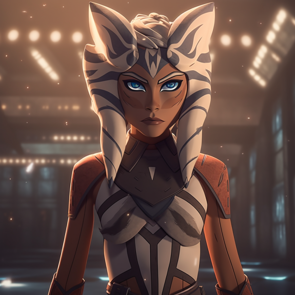 Warum hat Ahsoka Tano weiße Lichtschwerter ?